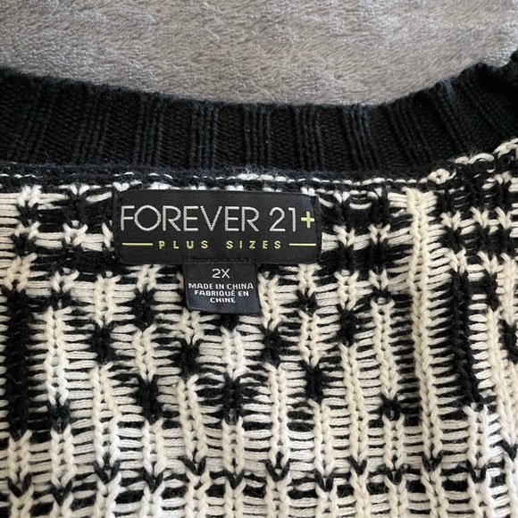 Forever 21 Plus Size Winter Cardigan - Picture 3 of 4